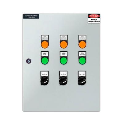 Quadro de Comando Automatizado para Piscina Wi-Fi | 3 Bombas