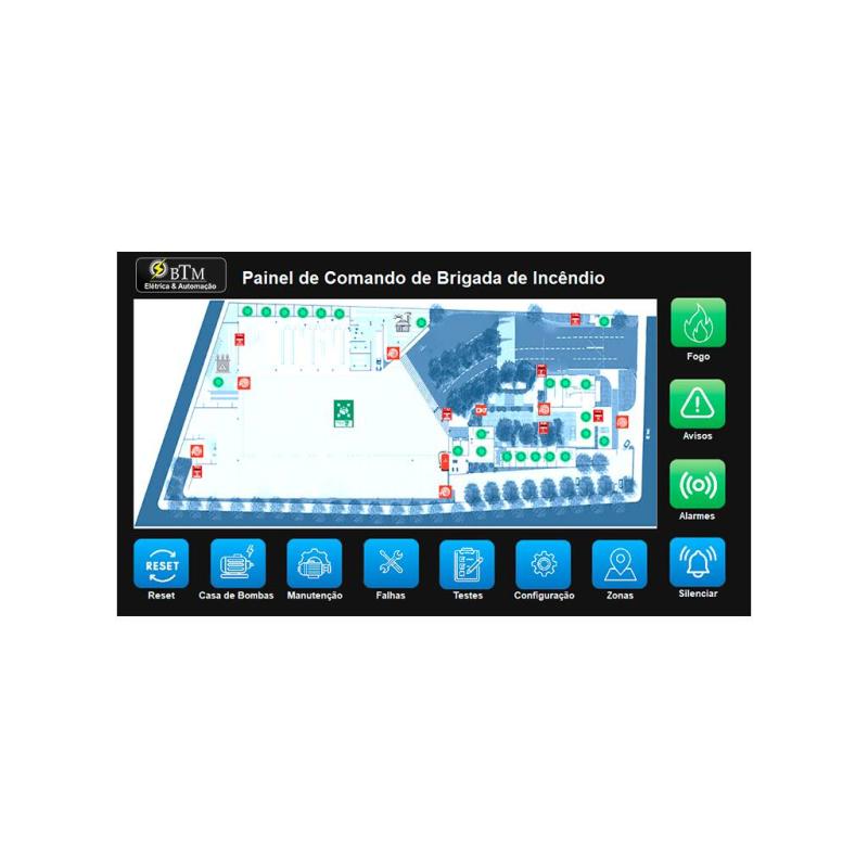 Sistema de Combate á Incêndio CCM-IHM